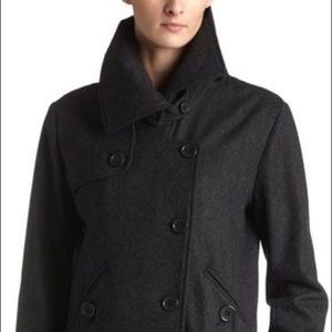 Low Belted Wool Coat